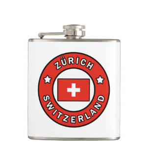 Zürich Switzerland Hip Flask