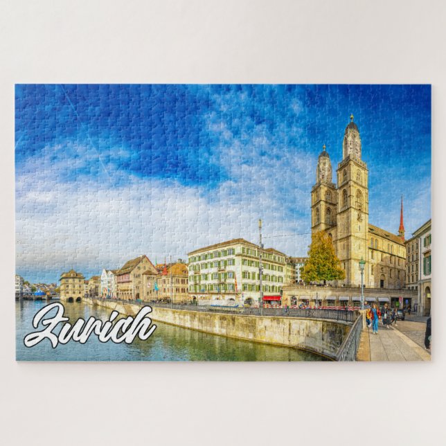 Zurich, Switzerland Jigsaw Puzzle (Horizontal)