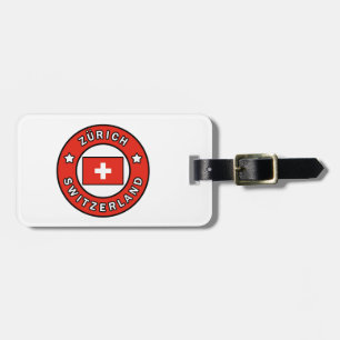 Zürich Switzerland Luggage Tag