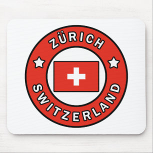 Zürich Switzerland Mouse Mat
