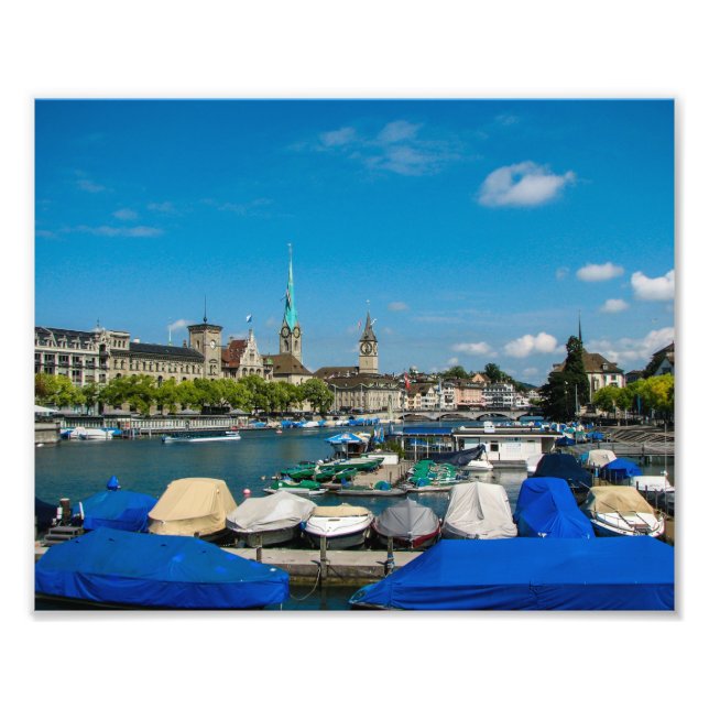 Zurich, Switzerland - Photo Print (Front)