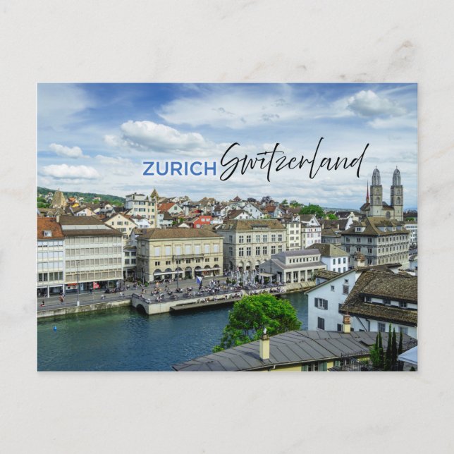 Zurich, Switzerland Postcard (Front)