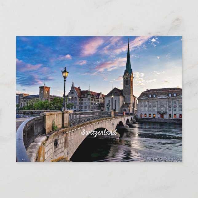 Zurich, Switzerland Postcard (Front)