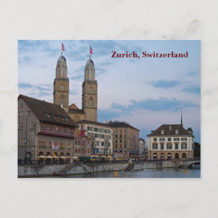 Zurich Switzerland Postcard