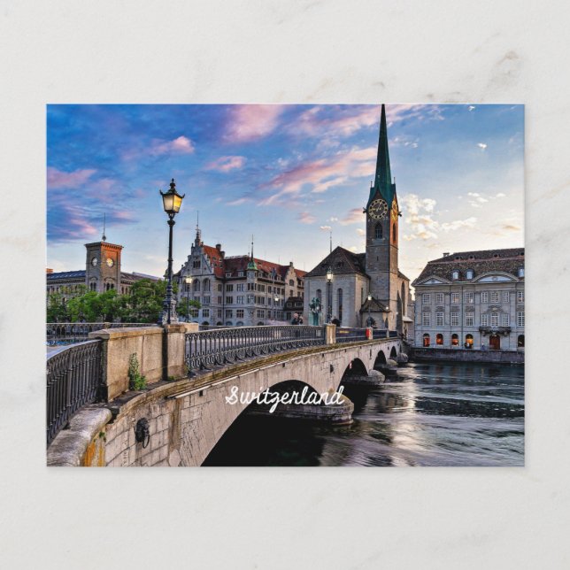 Zurich, Switzerland Postcard (Front)