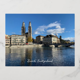 Zurich Switzerland Postcard