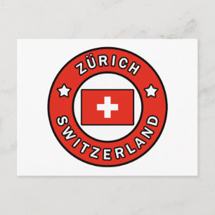 Zürich Switzerland Postcard