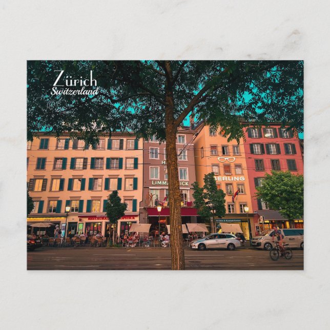 Zürich, Switzerland Postcard (Front)