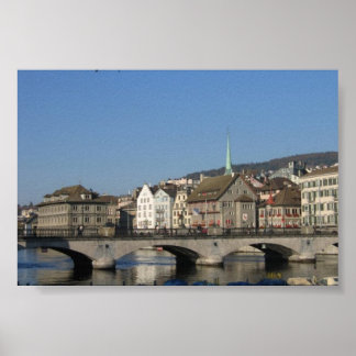 Zurich, Switzerland Poster