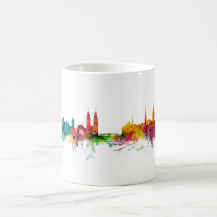 Zurich Switzerland Skyline Coffee Mug