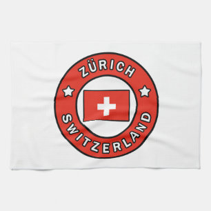 Zürich Switzerland Tea Towel