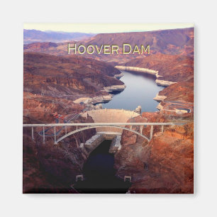 zUS016 HOOVER DAM, Colorado, Lake Meid, Fridge Magnet