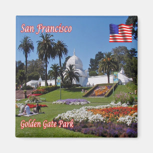 zUS068 SAN FRANCISCO Golden Gate Park, Fridge Magnet