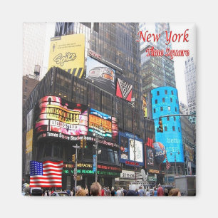 zUS095 NEW YORK CITY, Time Square, America, Fridge Magnet