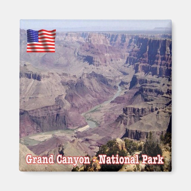 zUS144 GRAND CANYON National Park, Arizona, Fridge Magnet (Front)