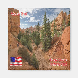 zUS153 GRAND CANYON, Navaio Trail, Utah, Fridge  Magnet