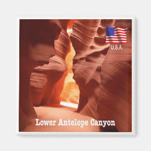 zUS191 ANTELOPE CANYON, Arizona, America,  Fridge  Magnet