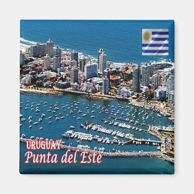 zUY006 PUNTA D'ESTE, Uruguay, America, Fridge Magnet (Front)