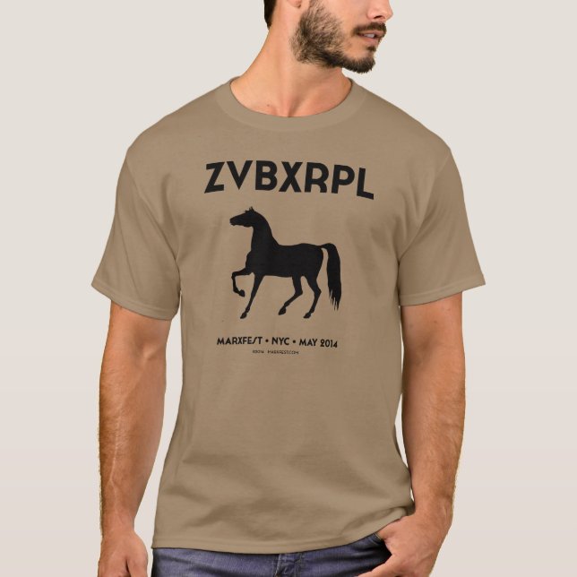 ZVBXRPL Unisex Tee (Pebble) (Front)