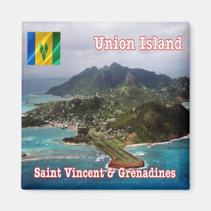 zVC012 SAINT VINCENT GENADINE, Union Island,Fridge Magnet