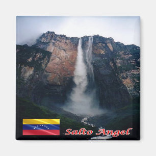 zVE003 ANGEL FALLS, Venezuela, America, Fridge Magnet