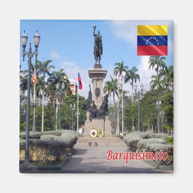 zVE009 BARQUISETO, Venezuela, America, Fridge Magnet (Front)