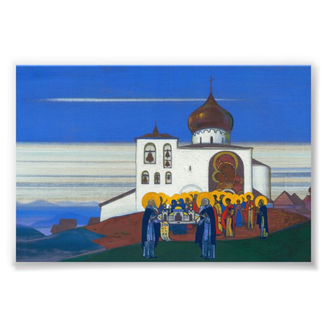 Zvenigorod by Nicholas Roerich Photo Print (Front)