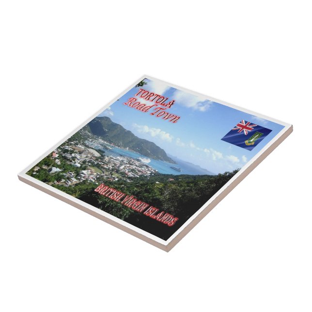 zVG004 TORTOLA Road Town, British Virgin, Tile (Side)