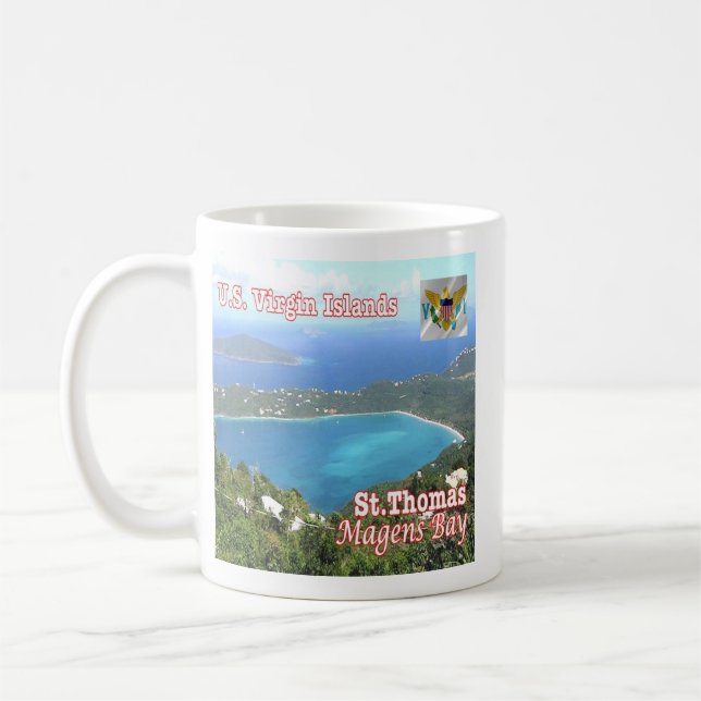zVI012 SAINT THOMAS, Magens Bay, Virgin islands, Coffee Mug (Left)