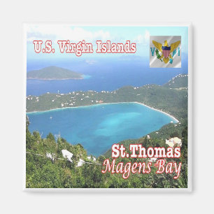 zVI012 SAINT THOMAS, Magens Bay, Virgin islands,  Magnet