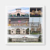 zVN004 HO CHI MINH, Mosaic, Vietnam, Asia, Fridge