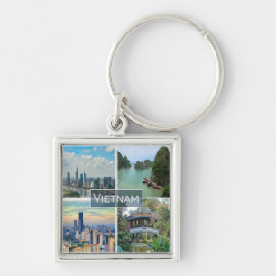 zVN012 VIETNAM, Mosaic, Asia, Key Ring