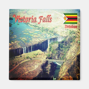 ZW - Zimbabwe - Victoria Falls Magnet