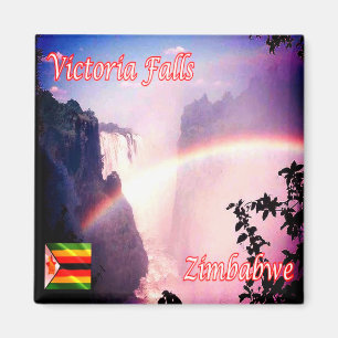 ZW - Zimbabwe - Victoria Falls - Panorama Magnet