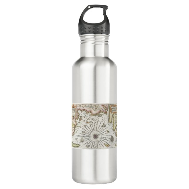 Zweden tussen Kalmar en Stockholm Joannes van Doet 710 Ml Water Bottle (Front)