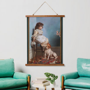 Zwei schlechte Gewissen by Karl Reichert Hanging Tapestry