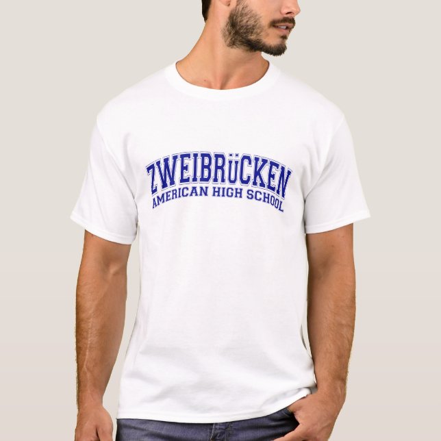 Zweibrücken American High School T-Shirt (Front)