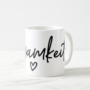 Zweisamkeit, German Word, Togetherness, German Coffee Mug