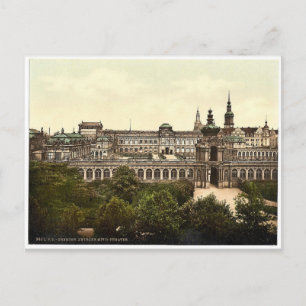 Zwinger and the Theatre, Altstadt, Dresden, Saxony Postcard