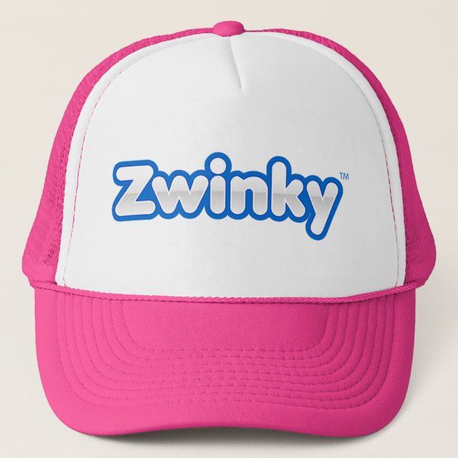 Zwinky Logo Hat - Pink (Front)