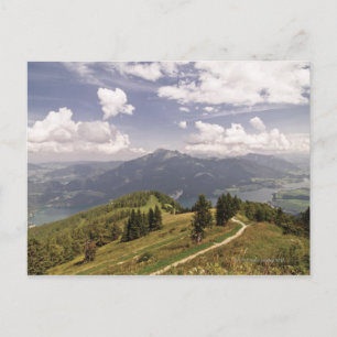 zwoelferhorn, wolfgangsee, salzburg,salzburger 2 postcard