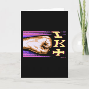 Zx Spectrum C64 Karate 8-bit Retro Card