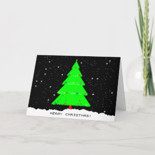 ZXSpectrum Christmas. Holiday Card