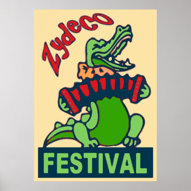 Zydeco Festival Poster (Front)