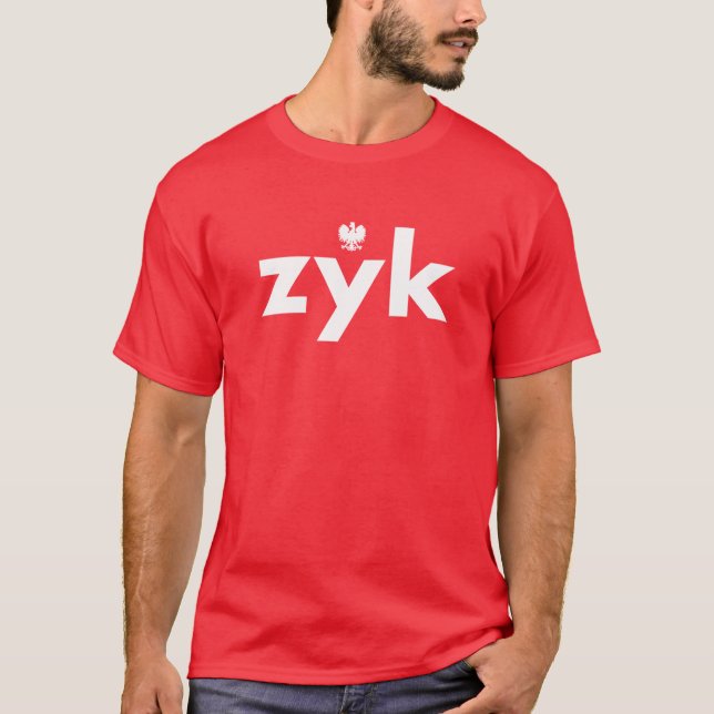 zyk Polish Last Name Tshirt (Front)