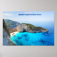 Zykynthos Shipwreck Beach, Greece