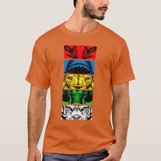 Zyuoh Animals family T-Shirt