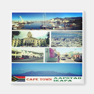 zZA007 CAPE TOWN, MOSAIC, South Africa, Fridge Magnet