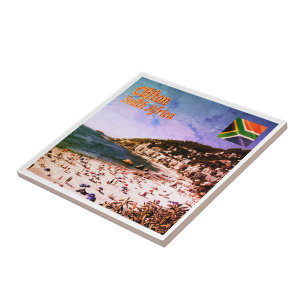 zZA009 CLIFTON, Panorama, South Africa, Tile