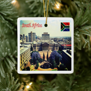 zZA022 SOUTH AFRICA, Wits University,  Ceramic Ornament